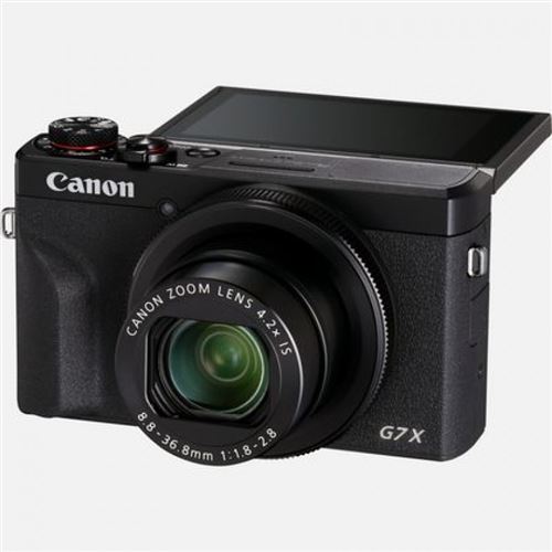 Canon PowerShot G7X Mark III Zwart - Premium compactcamera voor foto en 4K-video