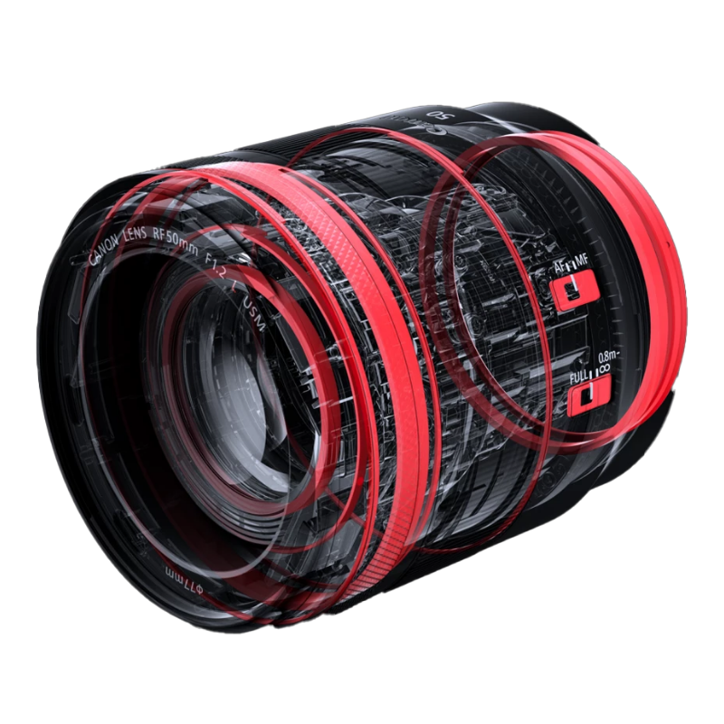 Canon RF 50mm f/1.2L USM – Ultraheldere professionele prime-lens