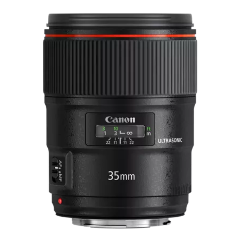 Objectif Reflex Canon EF 35mm f/1,4 L II USM Noir