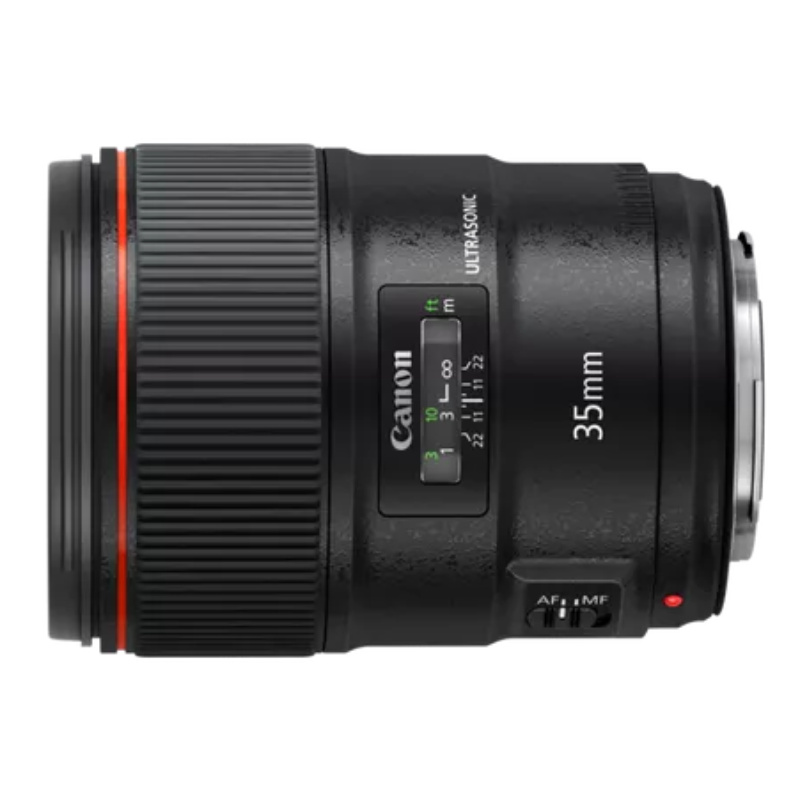 Objectif Reflex Canon EF 35mm f/1,4 L II USM Noir