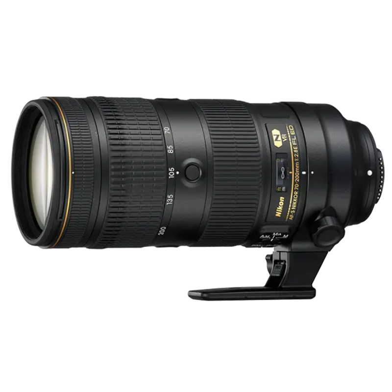 Nikon AF-S 70-200mm f/2.8E FL ED VR - Lente telefoto de ponta para profissionais
