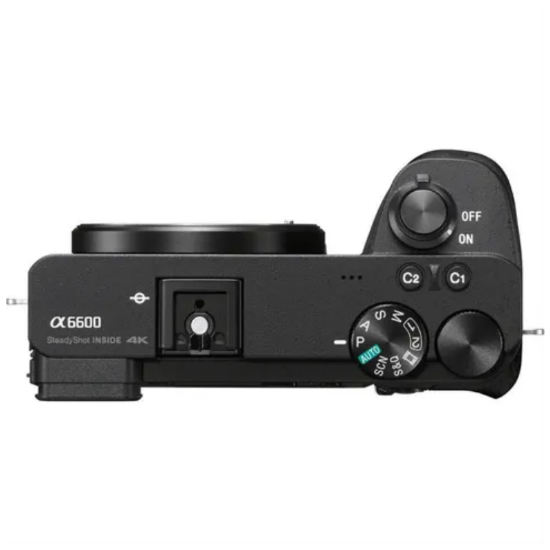 Sony A6600 - Hybride APS-C Compact avec Stabilisation et Autofocus Avancé
