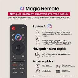 LG OLED Evo OLED55G5 - Téléviseur OLED 4K UHD 139 cm (55") 2025