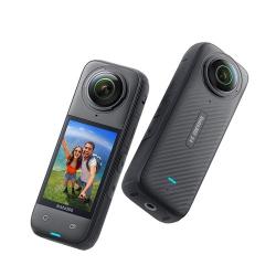 Insta360 X4 Noir - Caméra 360° Haut de Gamme
