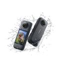 Insta360 X4 Noir - Caméra 360° Haut de Gamme