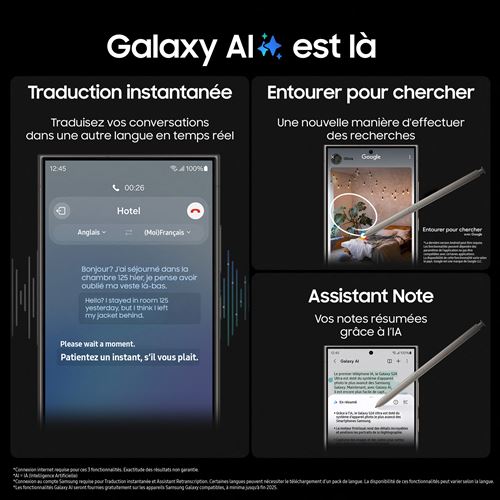 Samsung Galaxy S24 Ultra 5G - Dual SIM - 256 GB - Premium Smartphone 2024