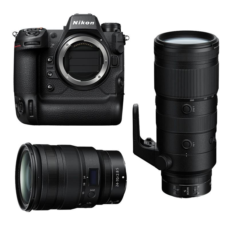 Nikon Z9 + NIKKOR Z 24-70mm f/2.8 S + NIKKOR Z 70-200mm f/2.8 VR S – La Puissance Ultime pour les Créateurs Exigeants