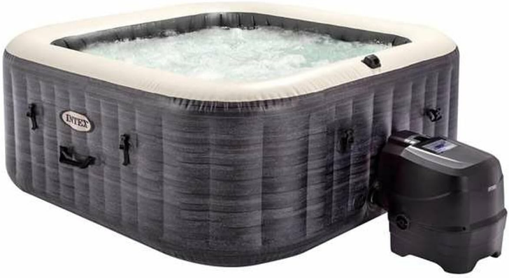 Opblaasbare spa met ledverlichting - ontspanning en luxe ambiance