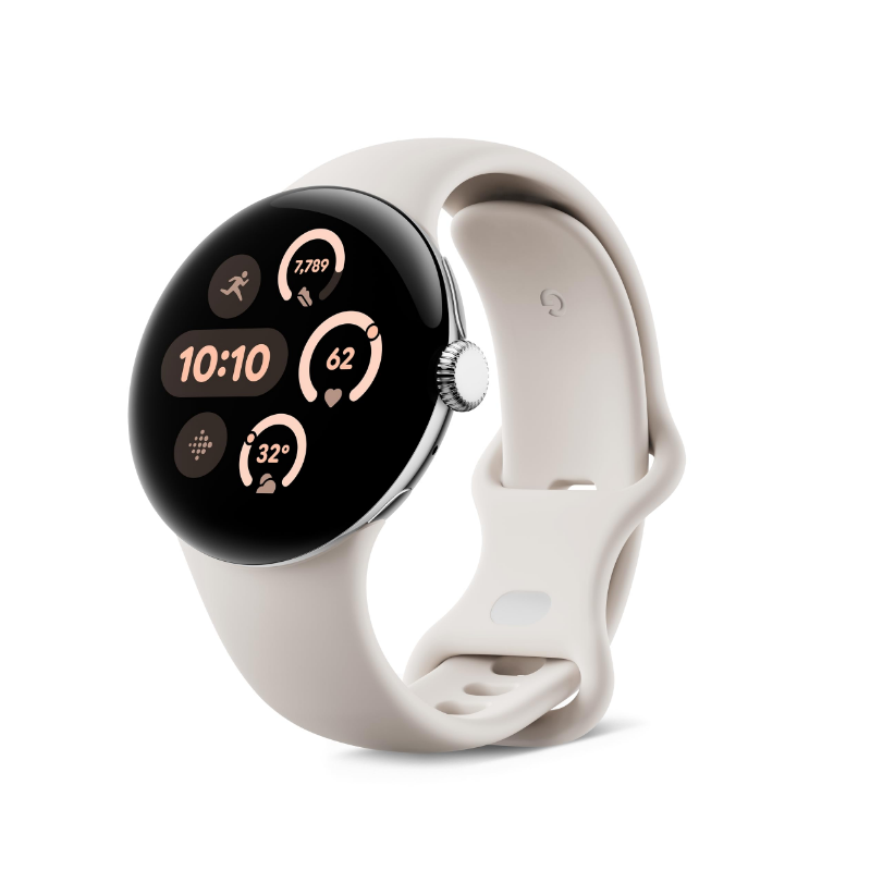 Google Pixel Watch – Stylische Smartwatch mit integriertem Fitbit