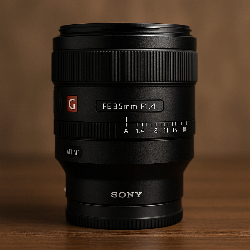 Sony FE 35mm f/1.4 GM - Lente de grande abertura da série G Master