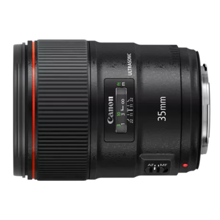 Objectif Reflex Canon EF 35mm f/1,4 L II USM Noir