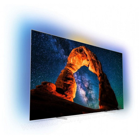 Philips 803 OLED - Téléviseur 4K UHD avec Technologie Ambilight