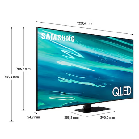 Samsung QLED Q80A - Téléviseur 4K UHD Hautes Performances avec Quantum HDR