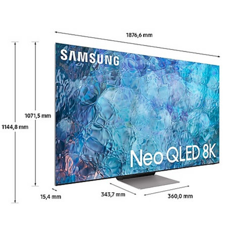 Samsung QN900A - Téléviseur Neo QLED 8K avec Technologie Mini-LED et Infinity Screen
