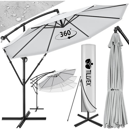 Parasol Déporté – Une Ombre Parfaite avec Style et Praticité
