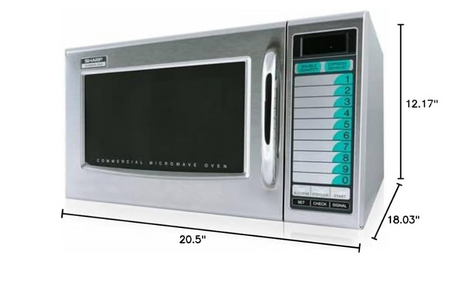 Sharp R-21 AVF - Four à Micro-ondes Compact et Efficace